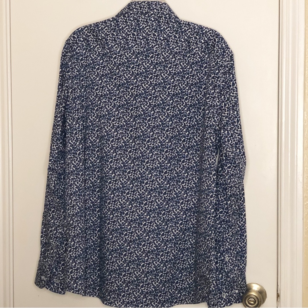 NWT Kenneth Cole Awareness LS Pattern Shirt - Picture 4 of 5